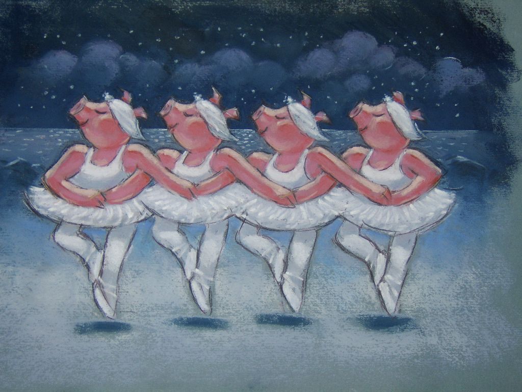 Dance Of The Piglets From Swine Lake